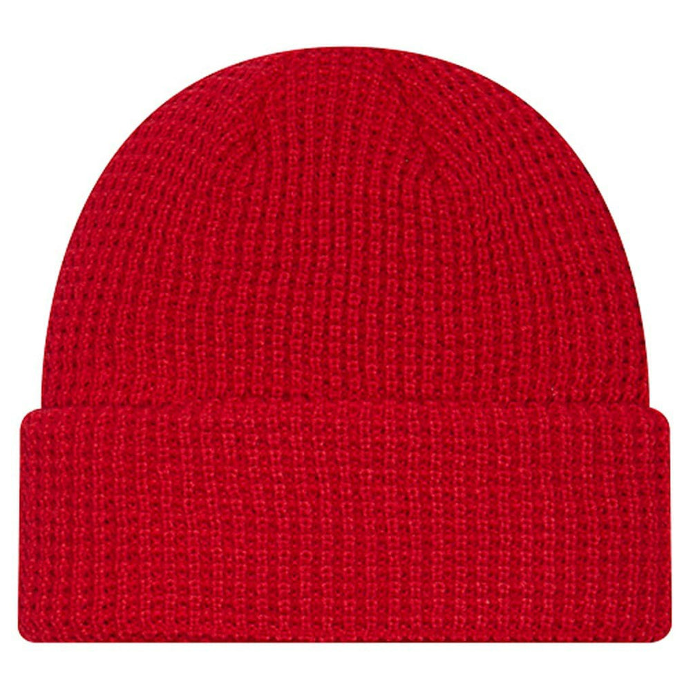 San Francisco 49ers New Era Youth Waffle Cuffed Knit Hat