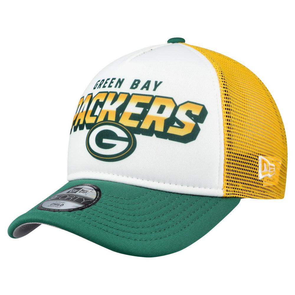 Green Bay Packers New Era Preschool 9FORTY A-Frame Adjustable Hat