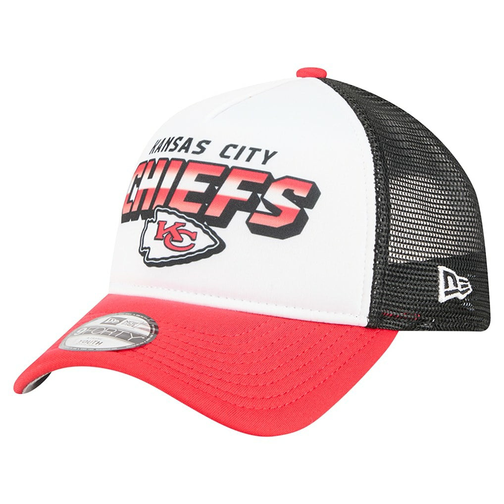 Kansas City Chiefs New Era Preschool 9FORTY A-Frame Adjustable Hat