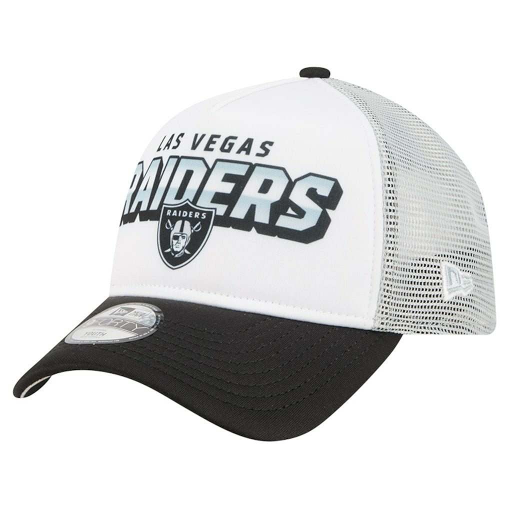 Las Vegas Raiders New Era Preschool 9FORTY A-Frame Adjustable Hat