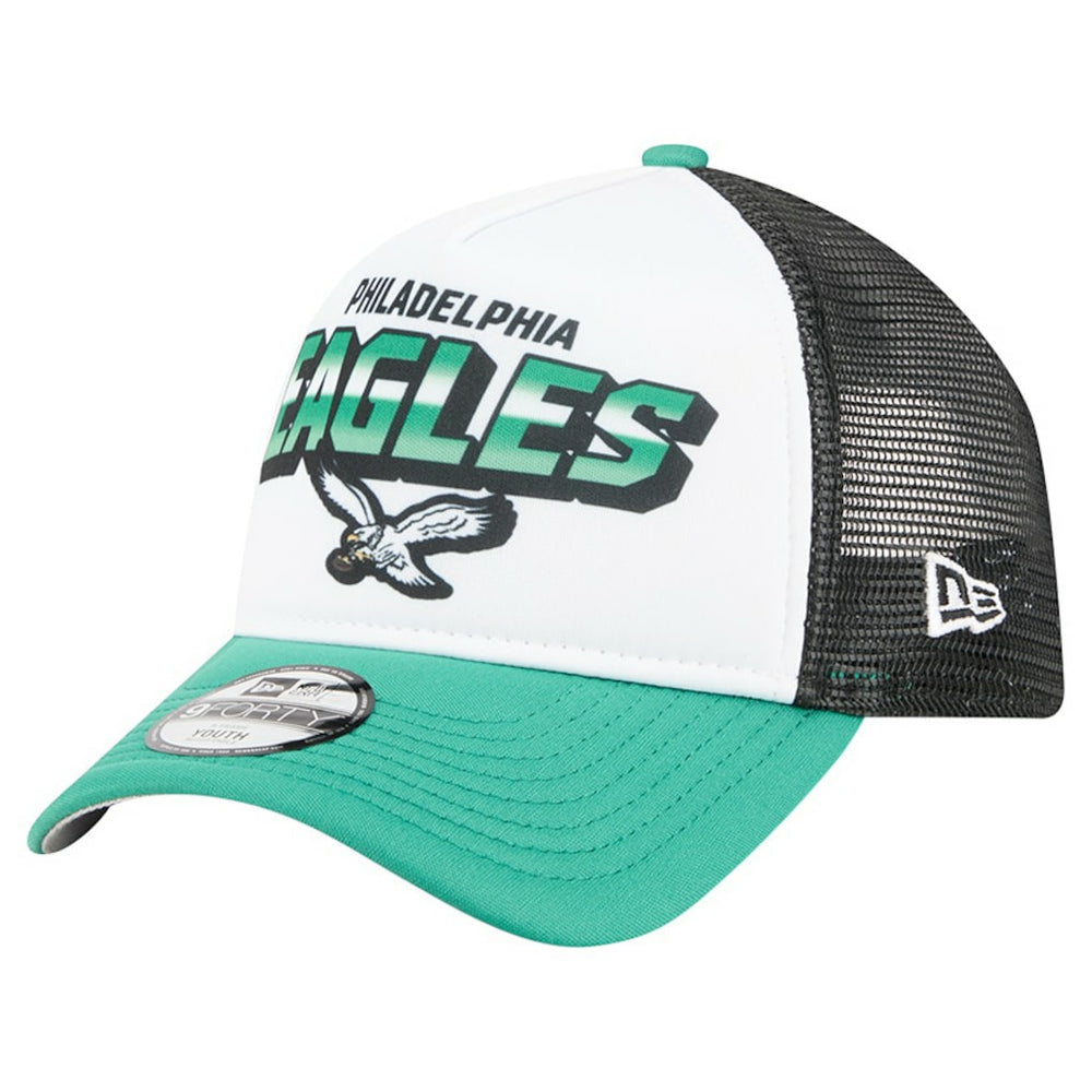 Philadelphia Eagles New Era Preschool 9FORTY A-Frame Adjustable Hat