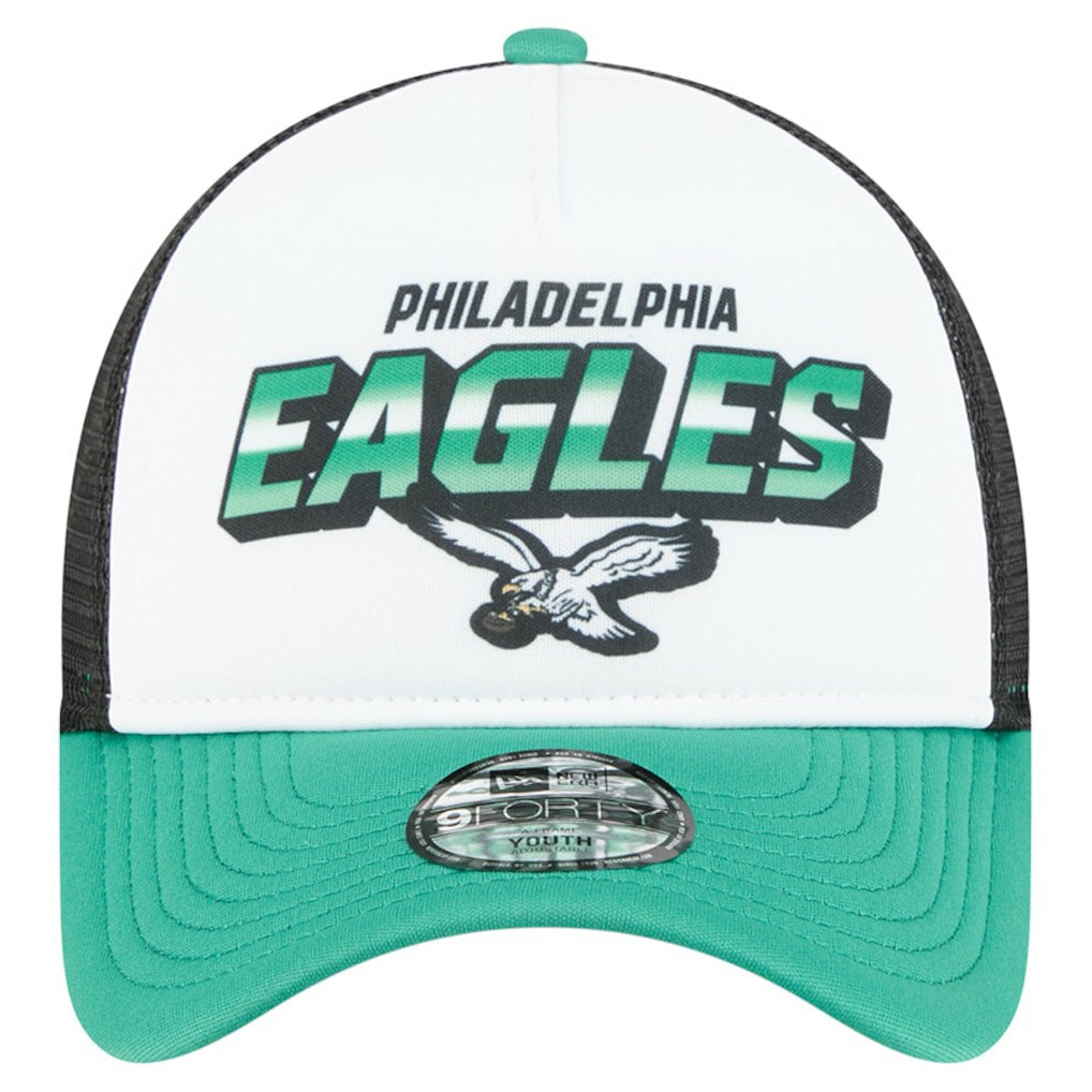 Philadelphia Eagles New Era Preschool 9FORTY A-Frame Adjustable Hat