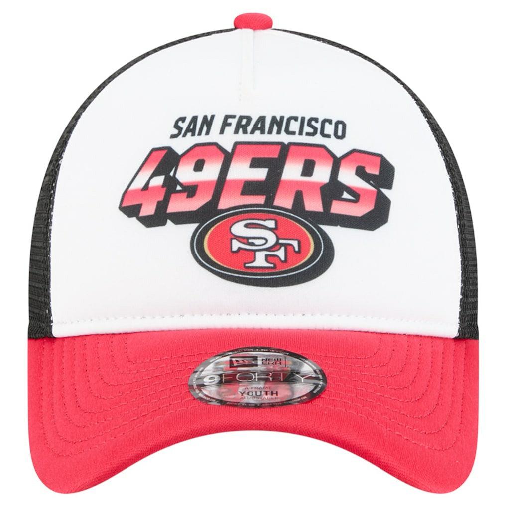 San Francisco 49ers New Era Preschool 9FORTY A-Frame Adjustable Hat
