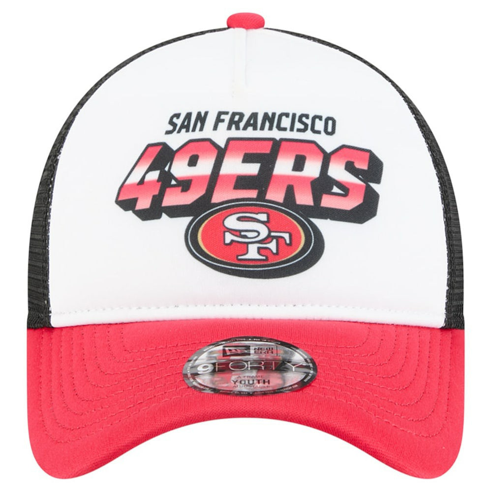 San Francisco 49ers New Era Preschool 9FORTY A-Frame Adjustable Hat