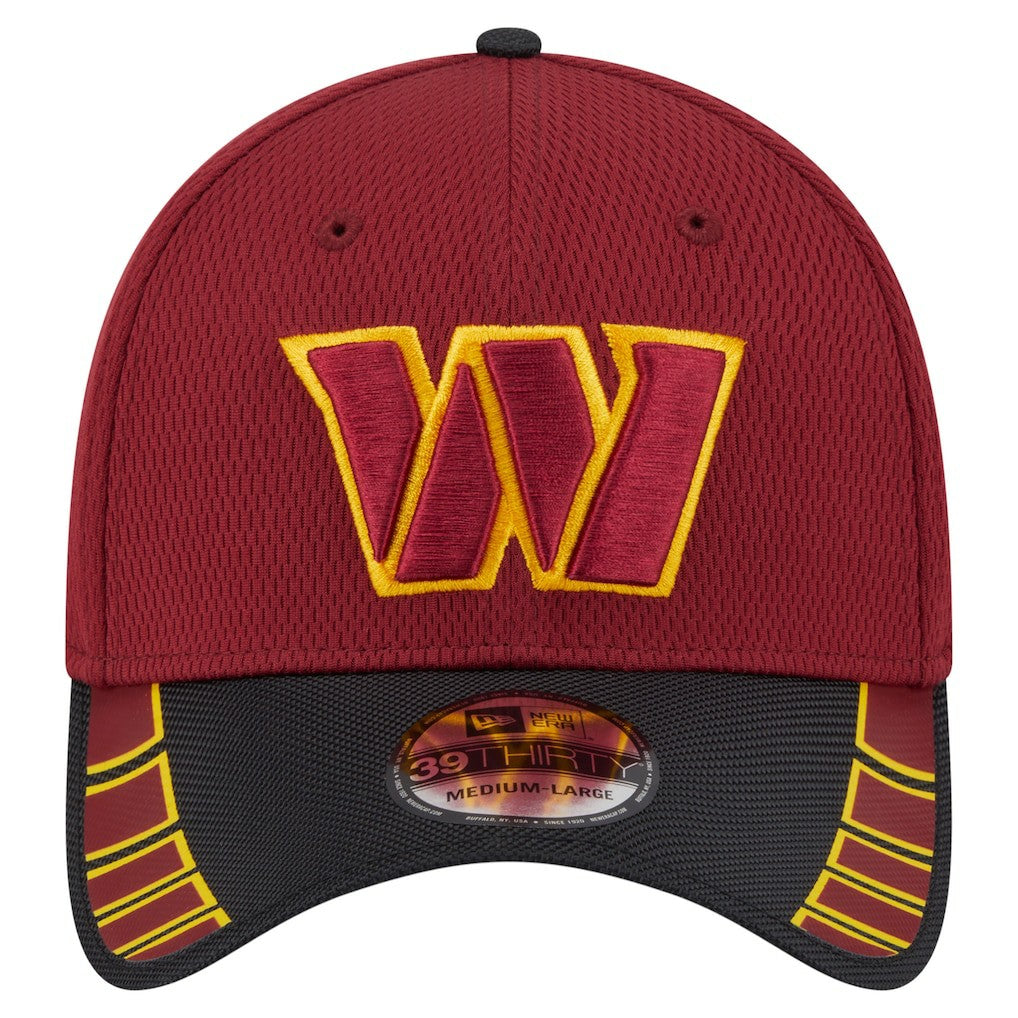 Washington Commanders New Era Visor Hit 39THIRTY Flex Hat
