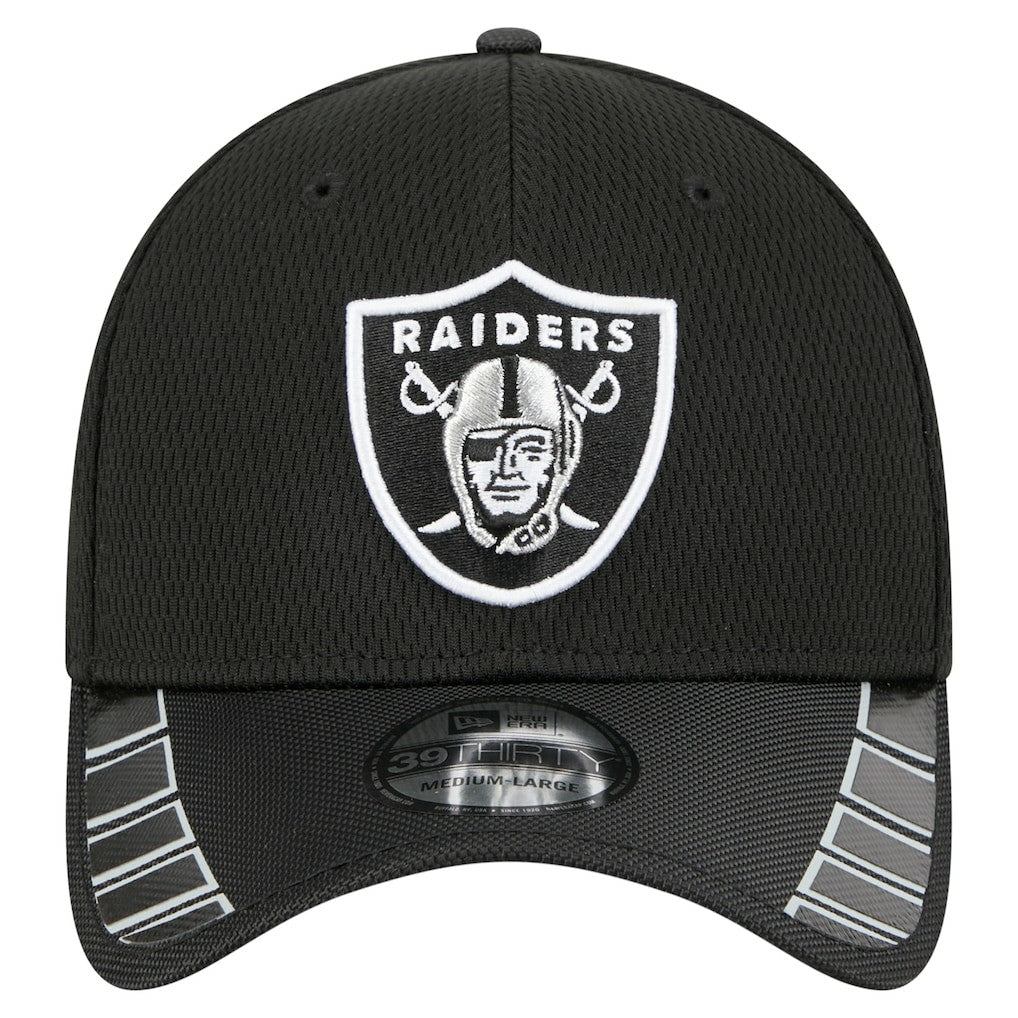 Las Vegas Raiders New Era Visor Hit 39THIRTY Flex Hat