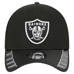 Las Vegas Raiders New Era Visor Hit 39THIRTY Flex Hat