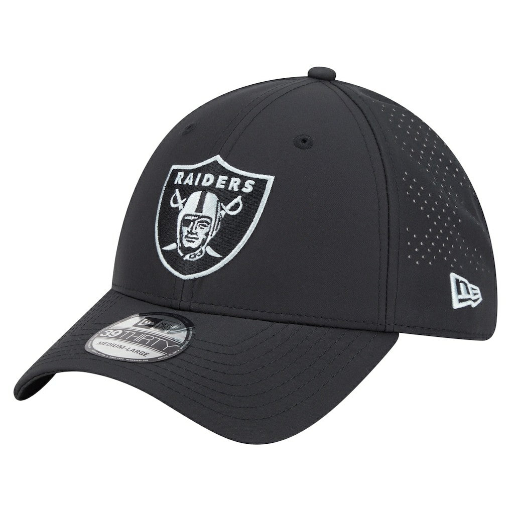 Las Vegas Raiders New Era Night 39THIRTY Flex Hat