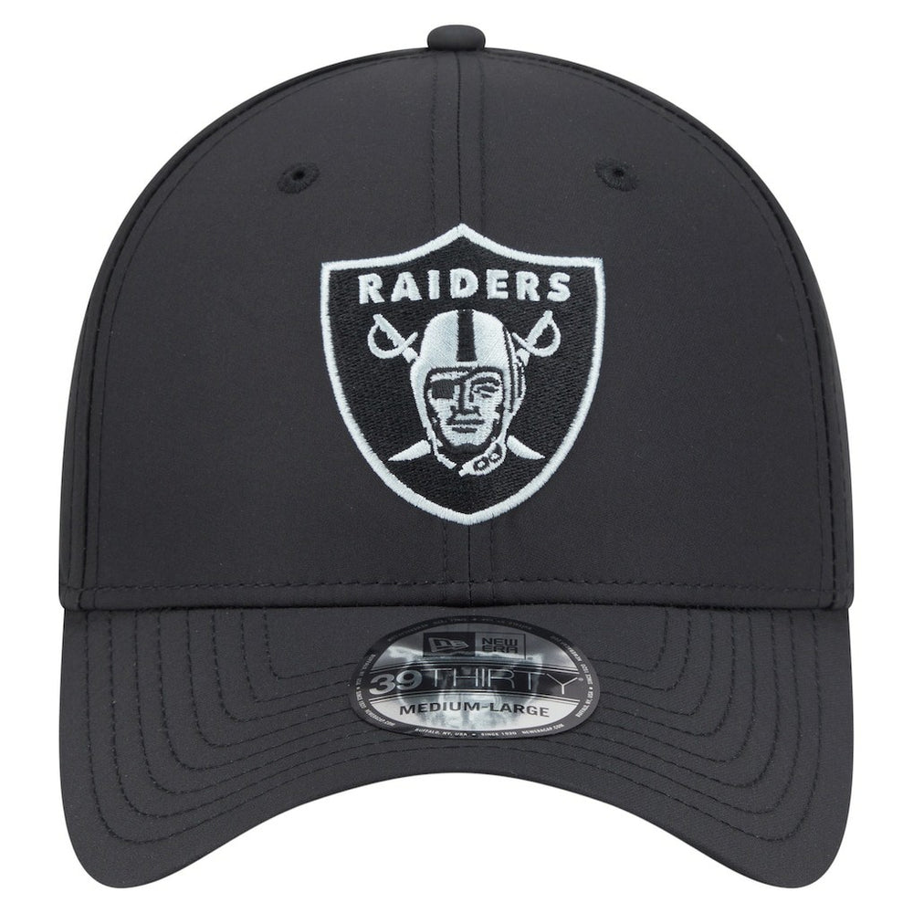 Las Vegas Raiders New Era Night 39THIRTY Flex Hat