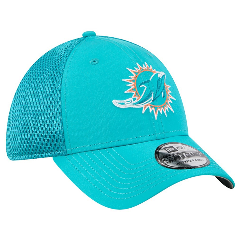 Miami Dolphins New Era Outline 39THIRTY Flex Hat