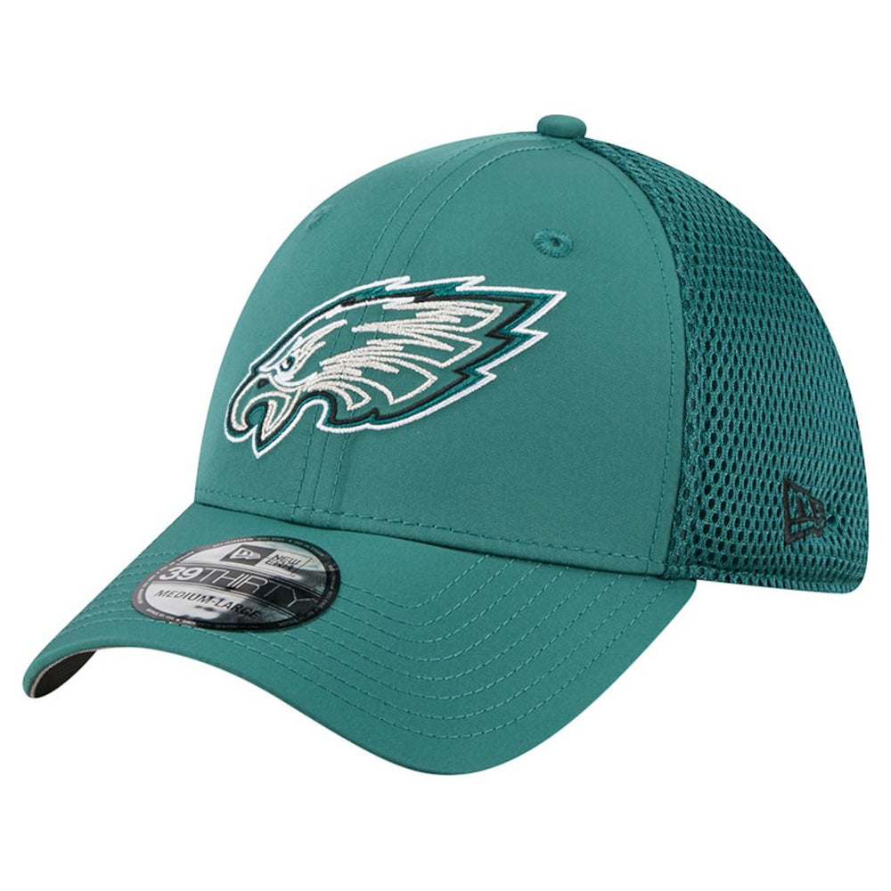 Philadelphia Eagles New Era Outline 39THIRTY Flex Hat