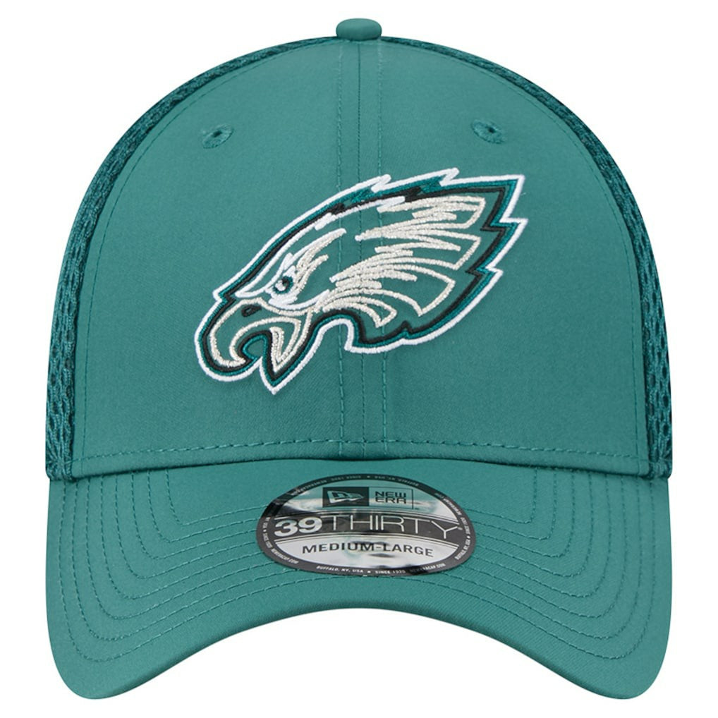 Philadelphia Eagles New Era Outline 39THIRTY Flex Hat