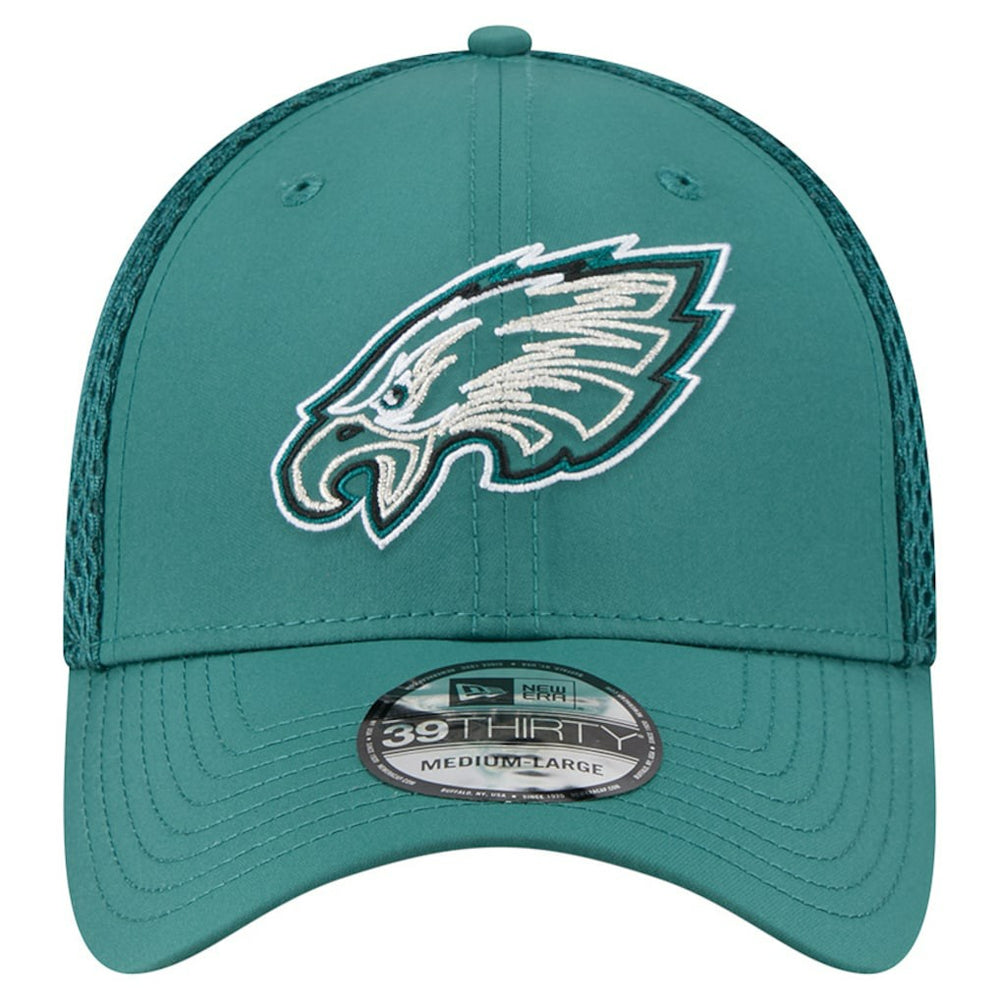 Philadelphia Eagles New Era Outline 39THIRTY Flex Hat