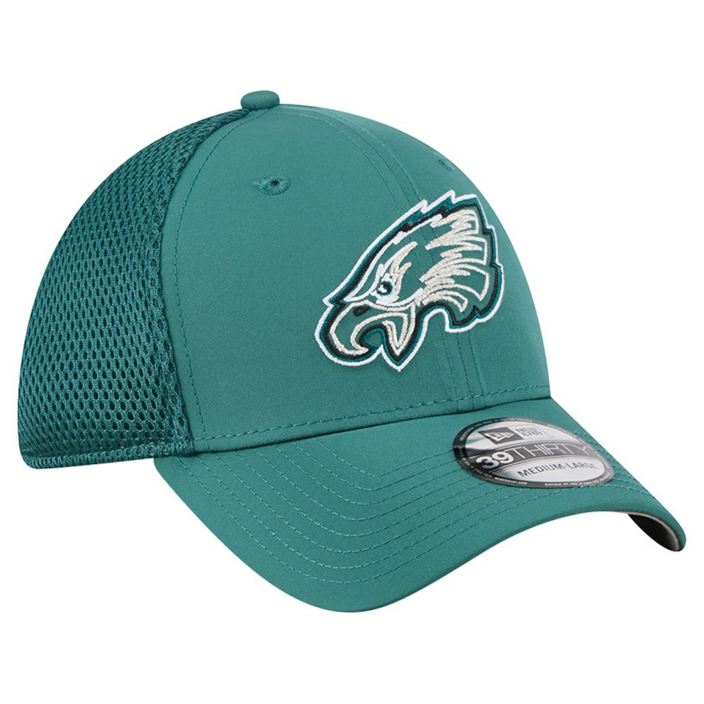 Philadelphia Eagles New Era Outline 39THIRTY Flex Hat