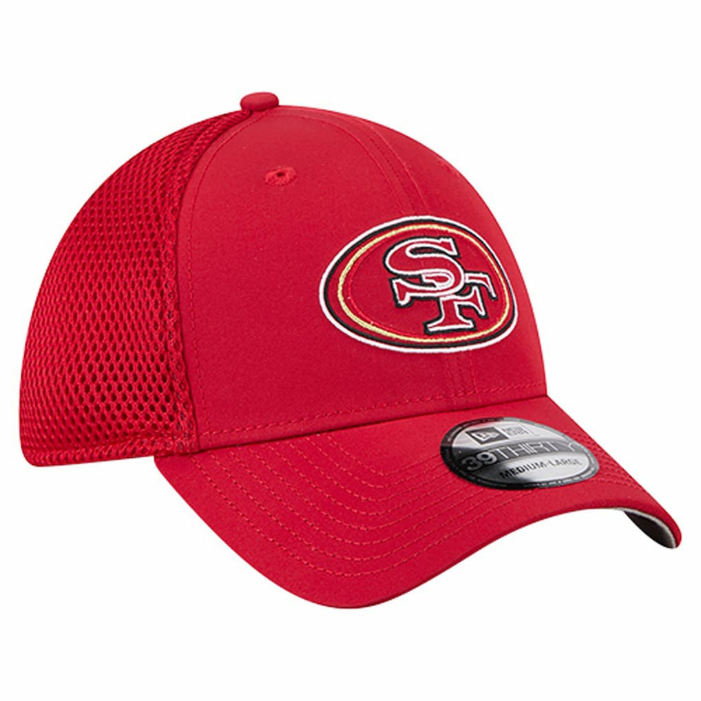 San Francisco 49ers New Era Outline 39THIRTY Flex Hat