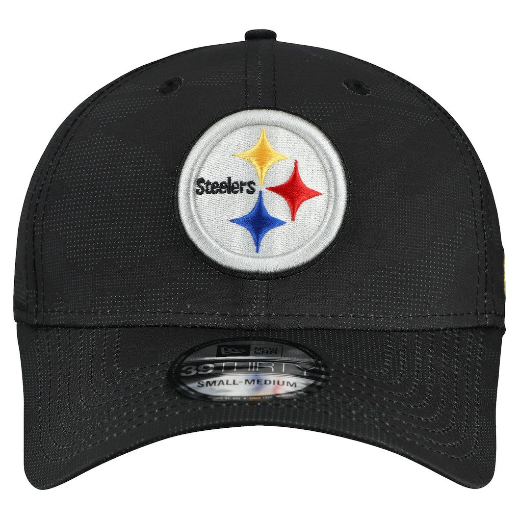 Pittsburgh Steelers New Era Tonal Camo 39THIRTY Stretch Fit Hat
