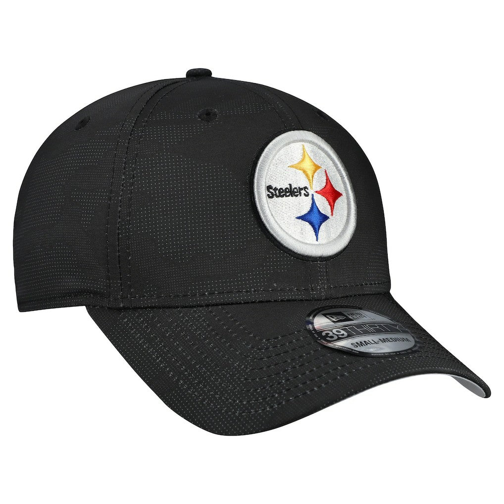 Pittsburgh Steelers New Era Tonal Camo 39THIRTY Stretch Fit Hat