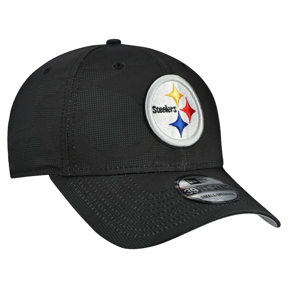 Pittsburgh Steelers New Era Tonal Camo 39THIRTY Stretch Fit Hat