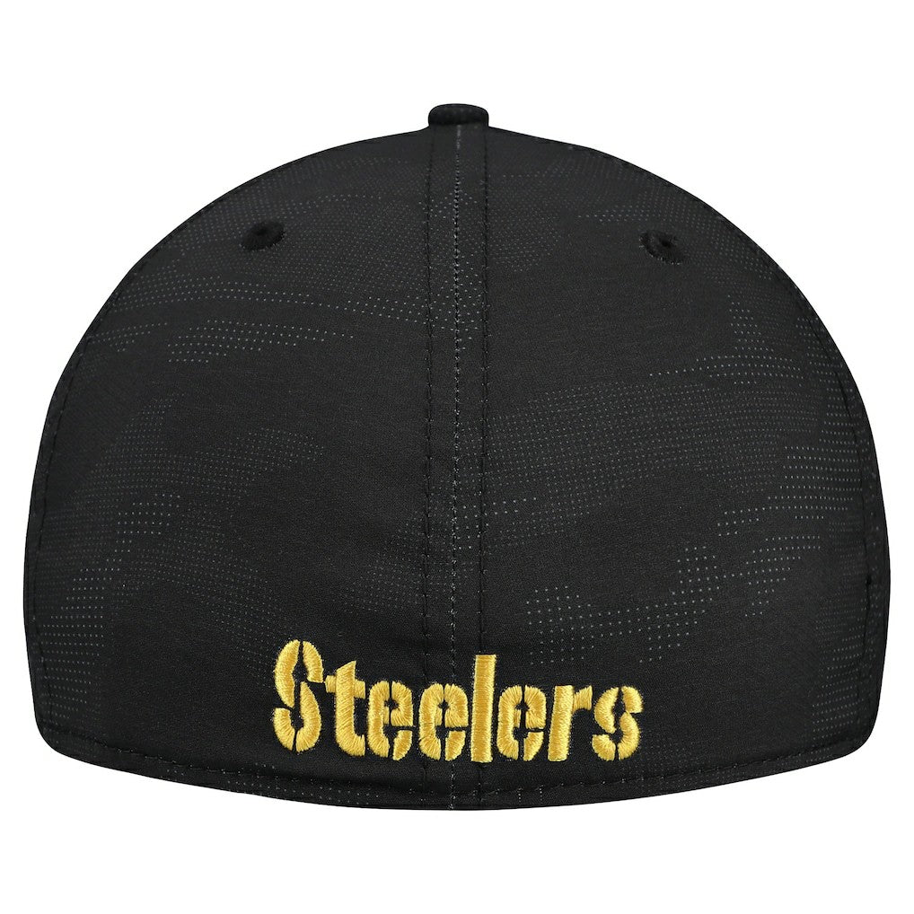 Pittsburgh Steelers New Era Tonal Camo 39THIRTY Stretch Fit Hat