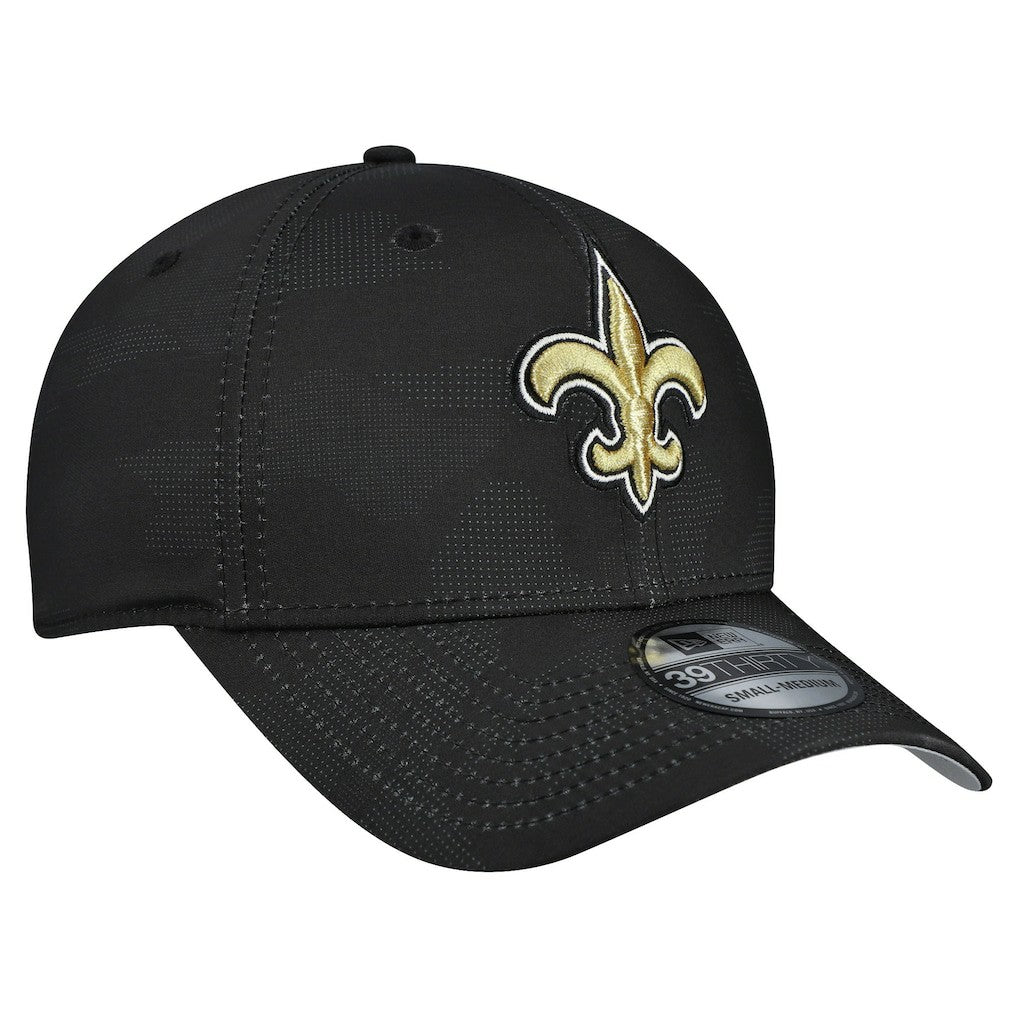 New Orleans Saints New Era Tonal Camo 39THIRTY Stretch Fit Hat