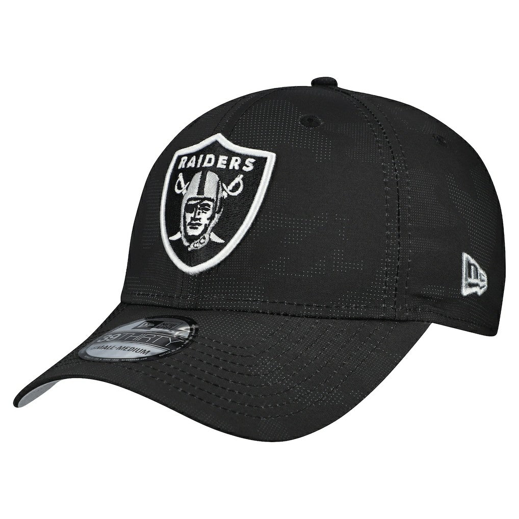 Las Vegas Raiders New Era Tonal Camo 39THIRTY Stretch Fit Hat