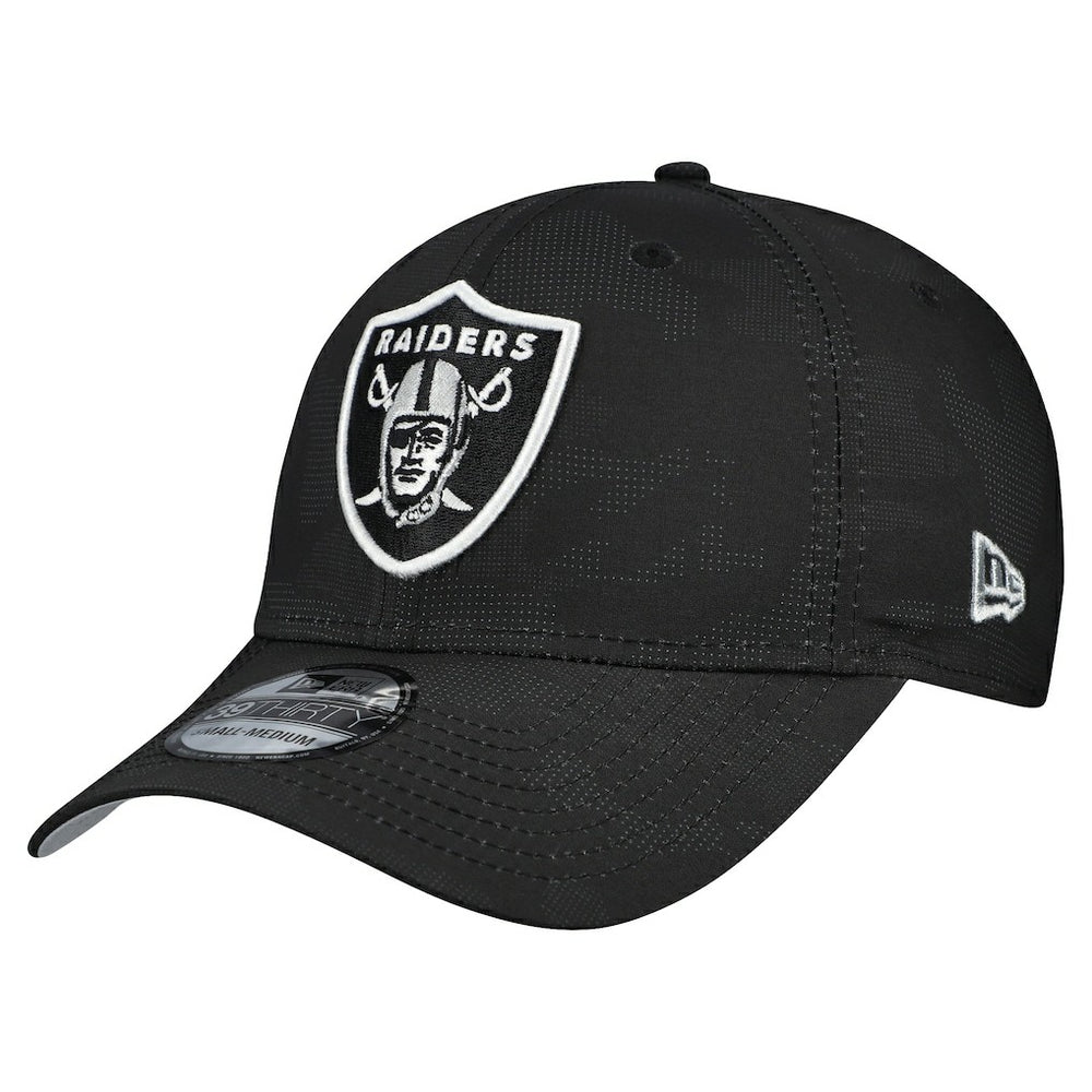 Las Vegas Raiders New Era Tonal Camo 39THIRTY Stretch Fit Hat