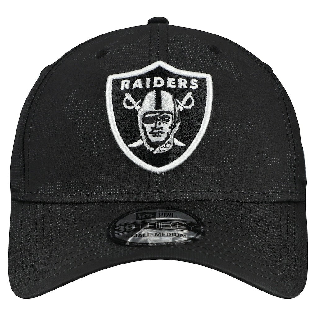 Las Vegas Raiders New Era Tonal Camo 39THIRTY Stretch Fit Hat