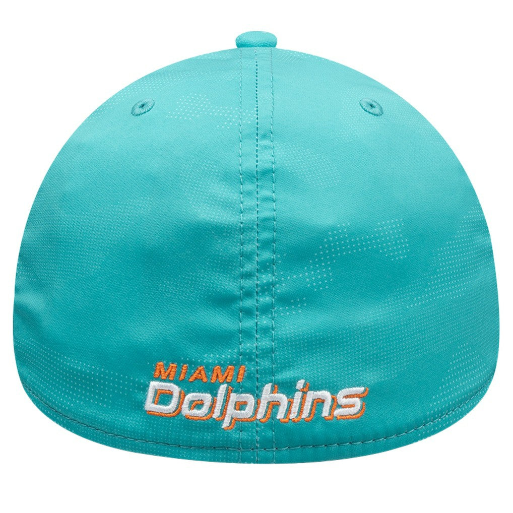 Miami Dolphins New Era Tonal Camo 39THIRTY Stretch Fit Hat