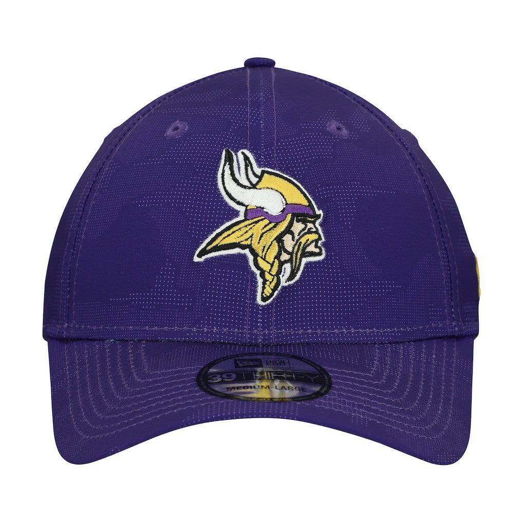 Minnesota Vikings New Era Tonal Camo 39THIRTY Stretch Fit Hat
