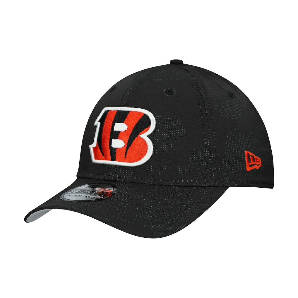 Cincinnati Bengals New Era Tonal Camo 39THIRTY Stretch Fit Hat