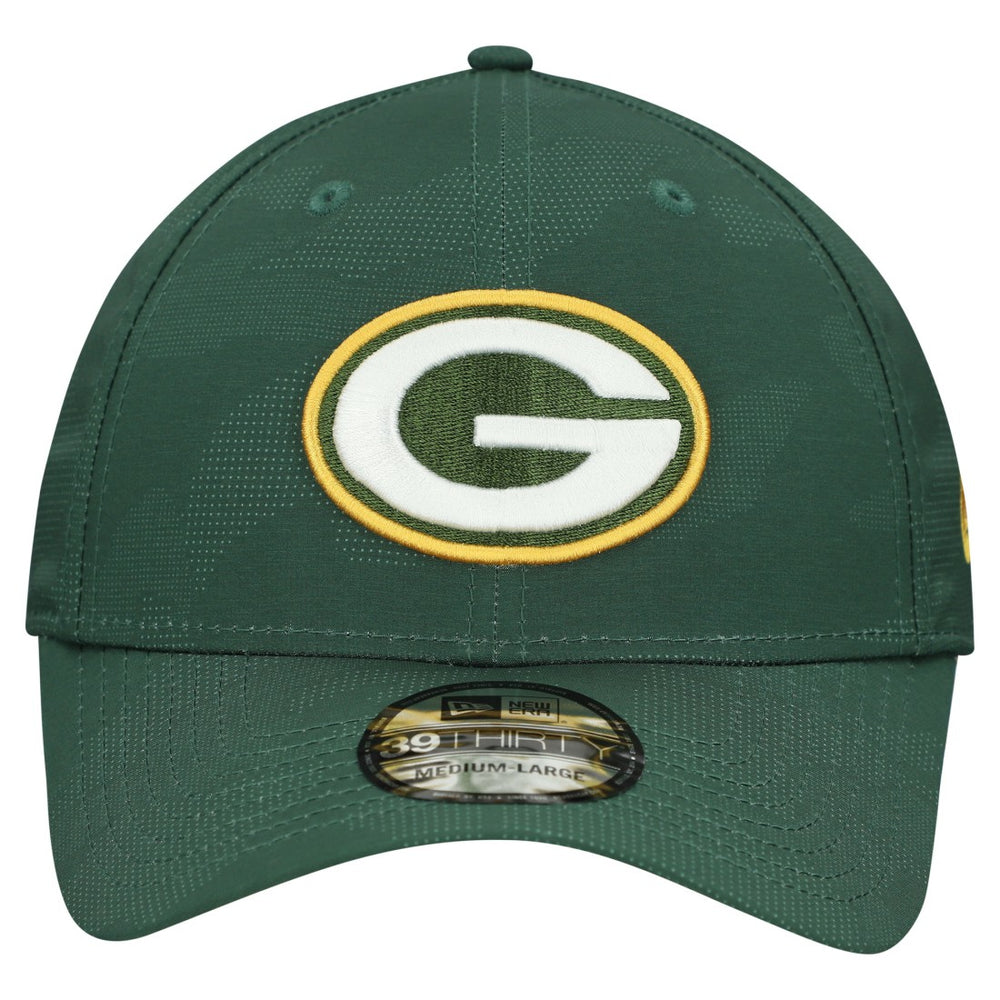 Green Bay Packers New Era Tonal Camo 39THIRTY Stretch Fit Hat