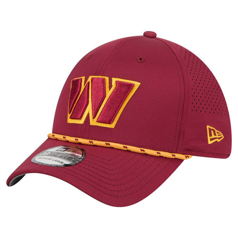 Washington Commanders New Era Perforated 39THIRTY Flex Hat