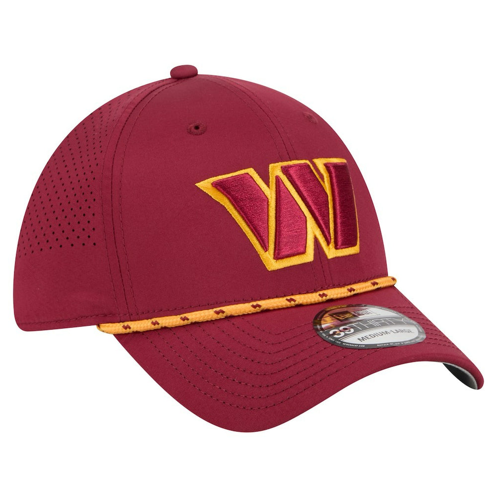 Washington Commanders New Era Perforated 39THIRTY Flex Hat
