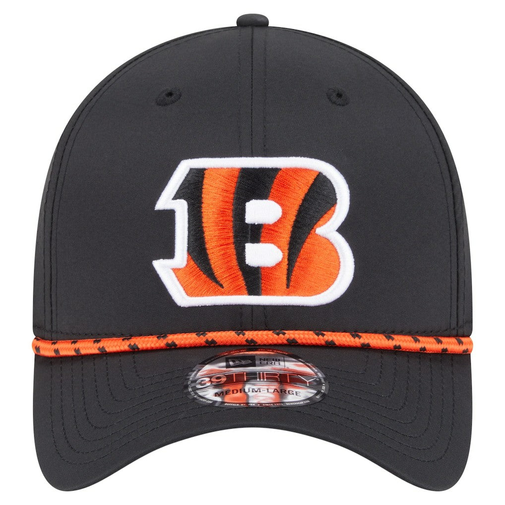 Cincinnati Bengals New Era Perforated 39THIRTY Flex Hat