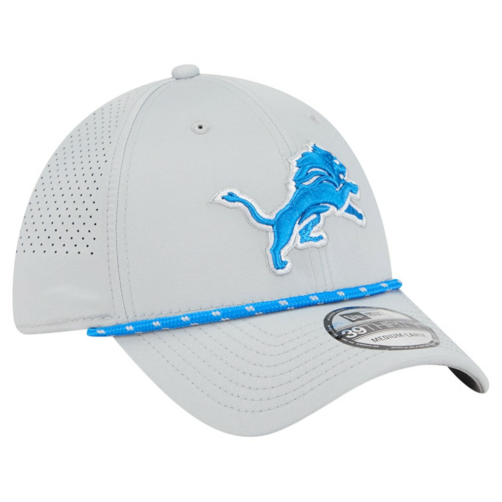 Detroit Lions New Era Perforated 39THIRTY Flex Hat