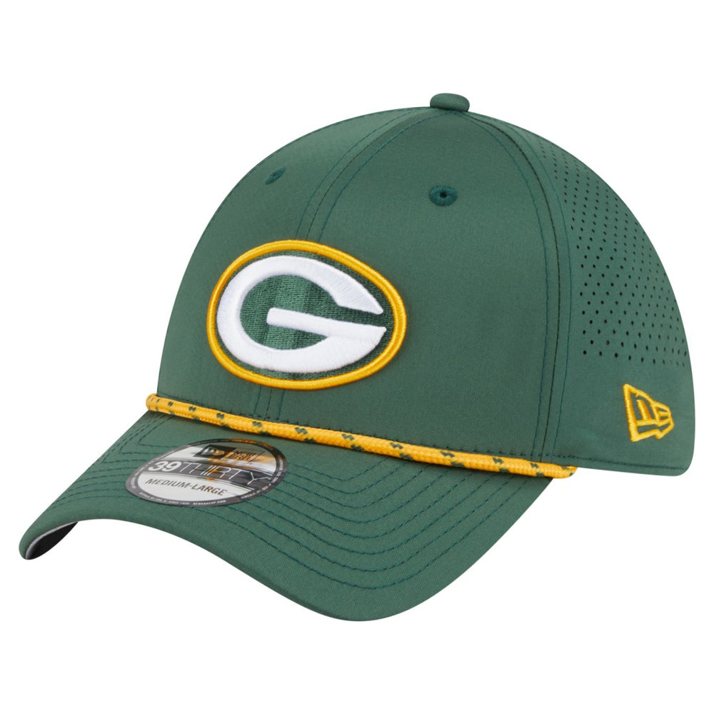 Green Bay Packers New Era Perforated 39THIRTY Flex Hat