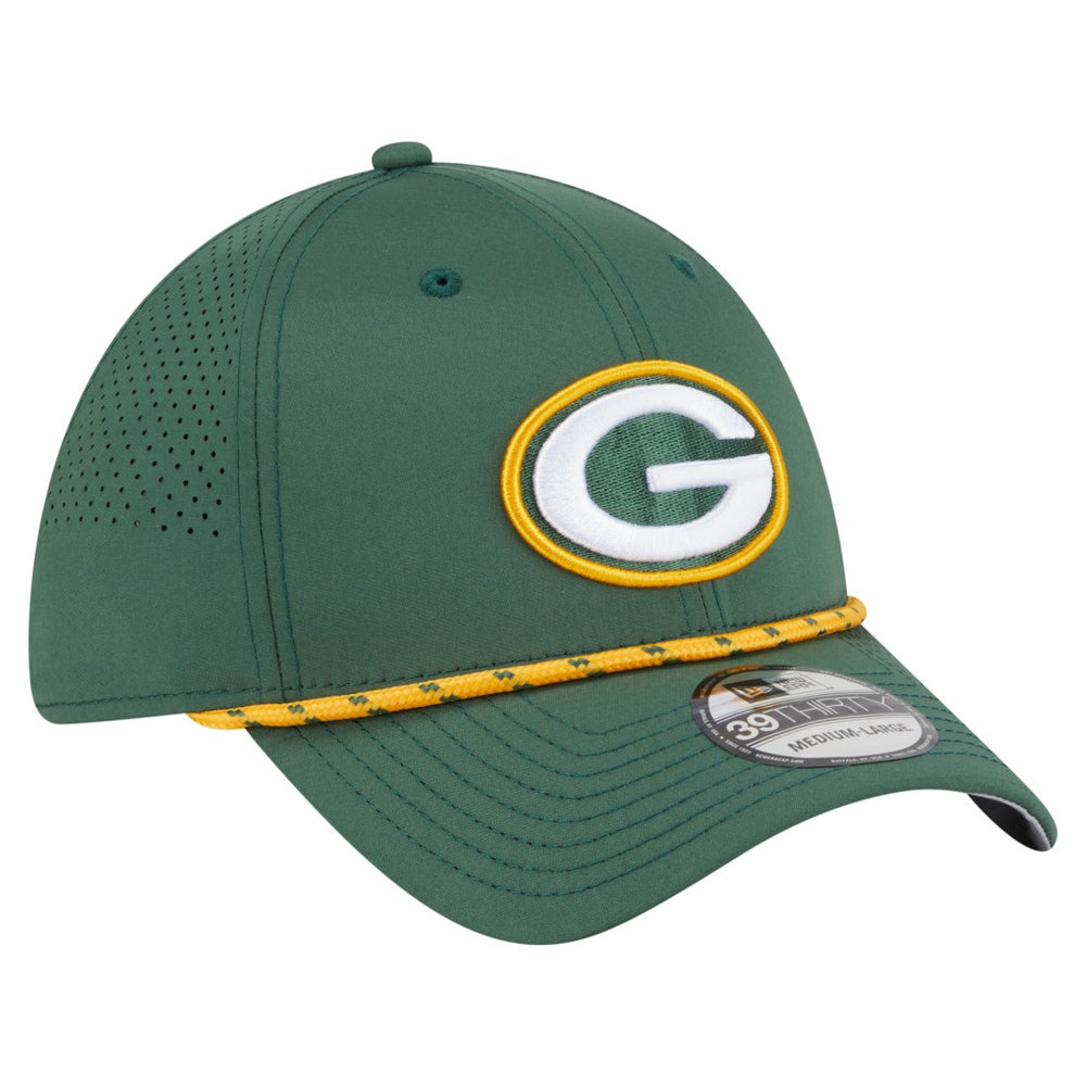 Green Bay Packers New Era Perforated 39THIRTY Flex Hat