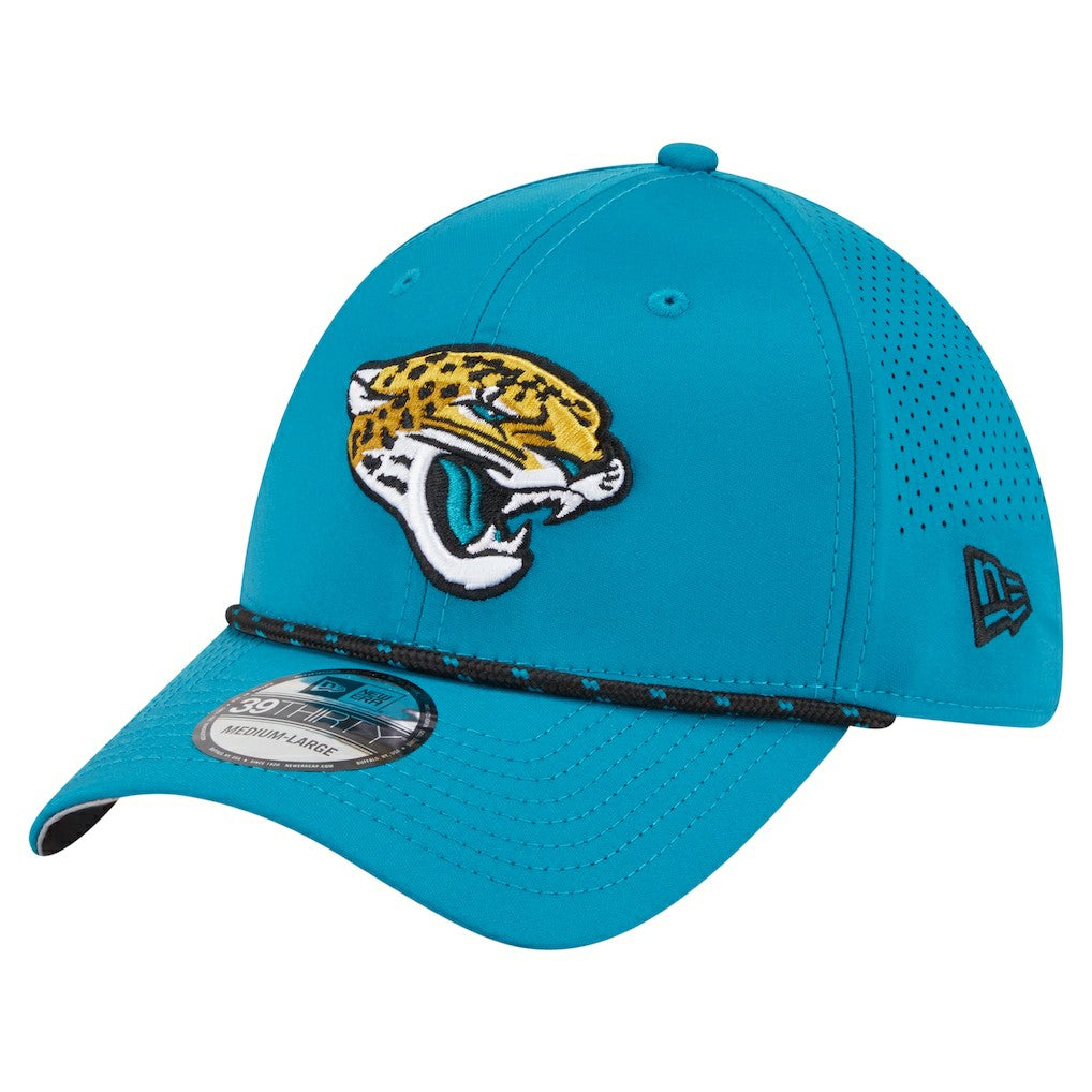 Jacksonville Jaguars New Era Perforated 39THIRTY Flex Hat