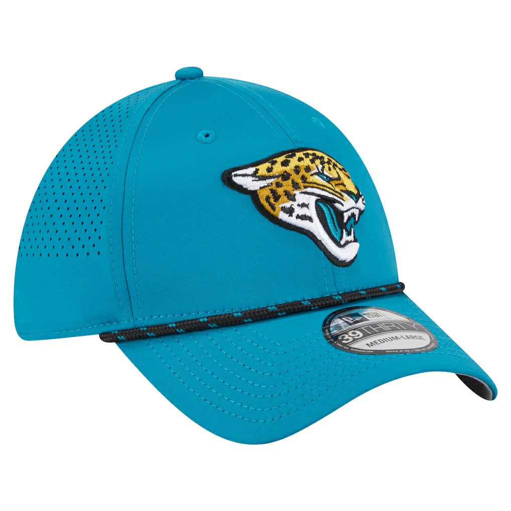 Jacksonville Jaguars New Era Perforated 39THIRTY Flex Hat