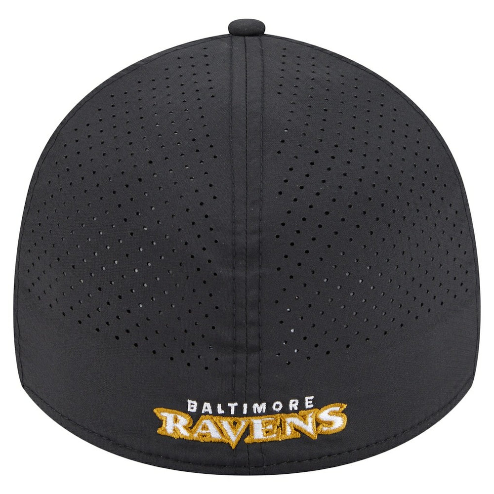 Baltimore Ravens New Era Perforated 39THIRTY Flex Hat