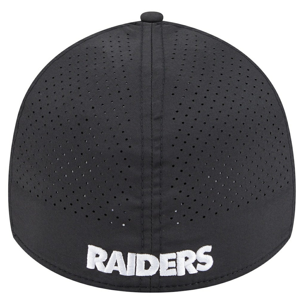Las Vegas Raiders New Era Perforated 39THIRTY Flex Hat
