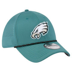 Philadelphia Eagles New Era Perforated 39THIRTY Flex Hat