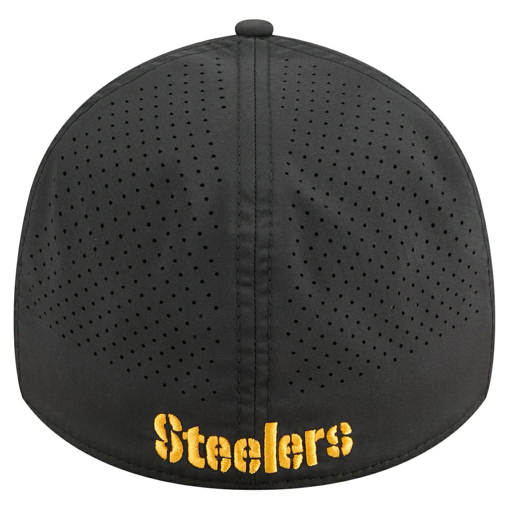 Pittsburgh Steelers New Era Perforated 39THIRTY Flex Hat