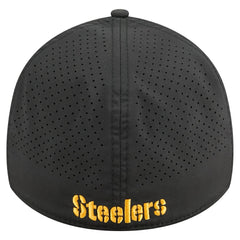 Pittsburgh Steelers New Era Perforated 39THIRTY Flex Hat