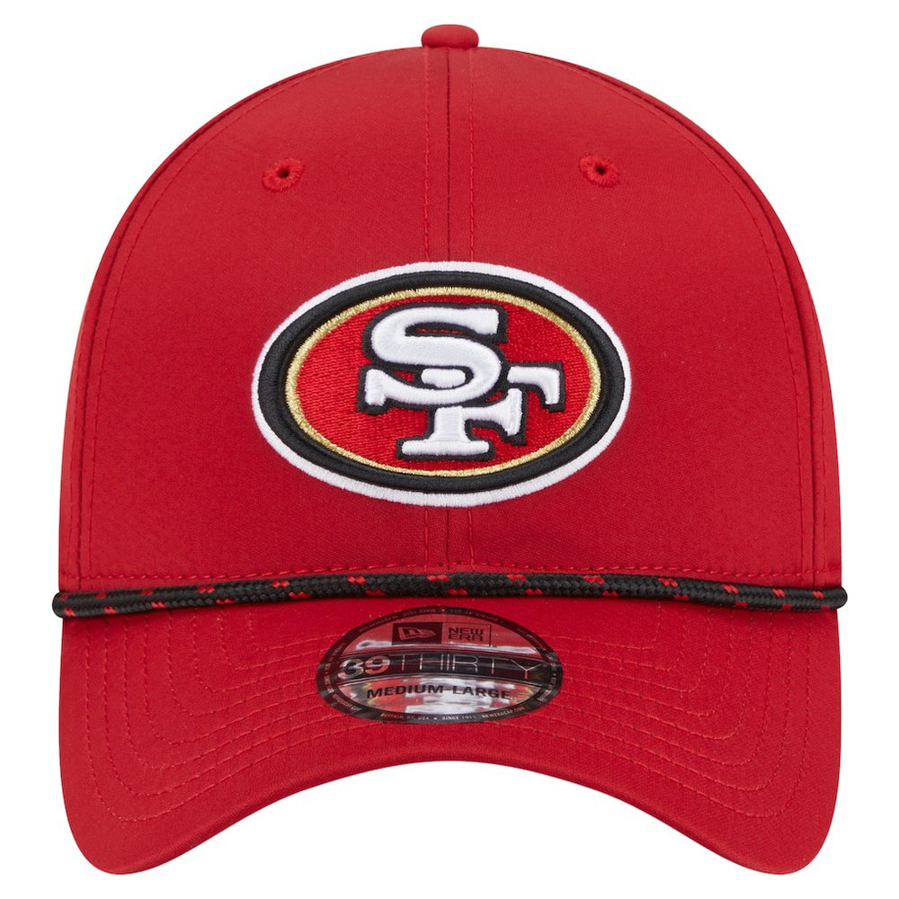 San Francisco 49ers New Era Perforated 39THIRTY Flex Hat
