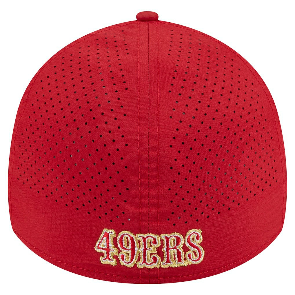 San Francisco 49ers New Era Perforated 39THIRTY Flex Hat