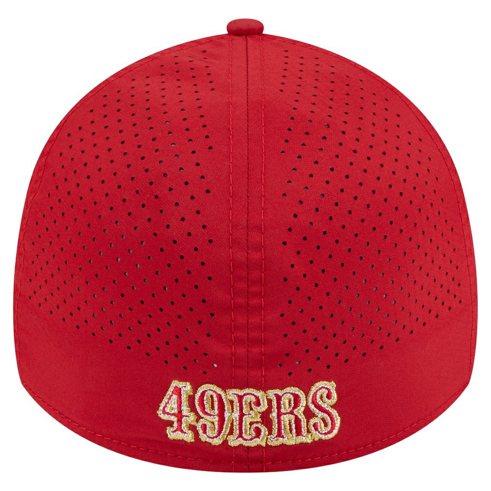 San Francisco 49ers New Era Perforated 39THIRTY Flex Hat