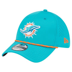 Miami Dolphins New Era Perforated 39THIRTY Flex Hat