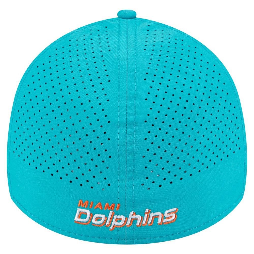 Miami Dolphins New Era Perforated 39THIRTY Flex Hat
