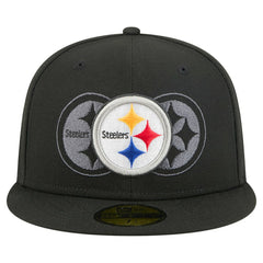 Pittsburgh Steelers New Era Tri-Hit 59FIFTY Fitted Hat